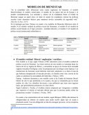 MODELOS DE BIENESTAR