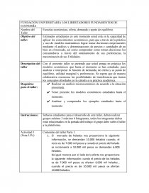 FUNDACIÓN UNIVERSITARIA LOS LIBERTADORES FUNDAMENTOS DE ECONOMÍA. Página 1