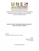 ENSAYO EL ESTUDIO TRANSFORMA LA REALIDAD INDIVIDUAL Y SOCIAL DEL ESTUDIANTE UNESISTA