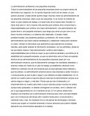 La administración profesional y las pequeñas empresas