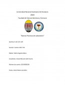 Buenas prácticas de laboratorio. Ciencias químicas