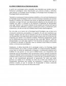 EL CÓMO Y PORQUÉ DE LA PSICOLOGIA SOCIAL