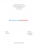 El capitalismo y el socialismo