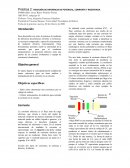 MEDICIÓN DE DIFERENCIA DE POTENCIAL, CORRIENTE Y RESISTENCIA