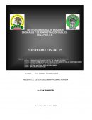 Derecho fiscal 1