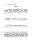 LA CREACIÓN DEL UNIVERSO