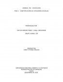 IDENTIFICACIÓN DE CATEGORÍAS SOCIALES