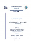 Ensayo referente al video "Ese no es mi problema"