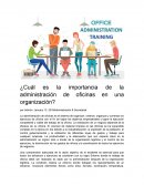 Importancia de la distribución de la Oficina