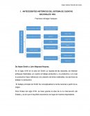 Antecedentes históricos del sistema de cuentas nacionales