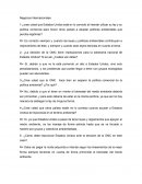 Cuestionario Negocios Internacionales