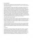 Caso real sobre una intervención educativa