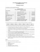 Contabilidad Gerencial Presupuesto maestro