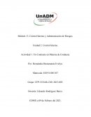 Control Interno y Administración de Riesgos