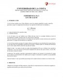 LABORATORIO DE FISICA DE CAMPOS EXPERIENCIA No 3