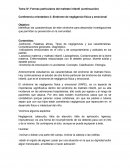 Formas particulares del maltrato infantil (continuación)