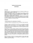 PROYECTO DE APLICACIÓN. ESTRATEGIA