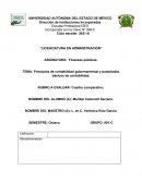 Principios de contabilidad gubernamental y postulados básicos de contabilidad