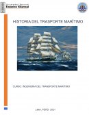 HISTORIA DEL TRANSPORTE MARÍTIMO