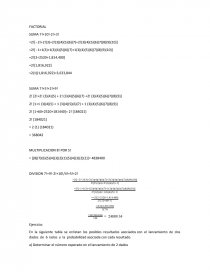 FACTORIAL. Página 1