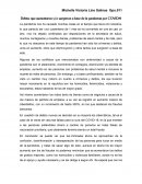 Delitos que aumentaron y/o surgieron a base de la pandemia por COVID19