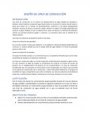 Diseño de línea de conducción