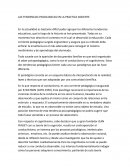 LAS TENDENCIAS PSICOLOGICAS EN LA PRACTICA DOCENTE