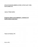 ENSAYO DE DESARROLLO DEL LENGUAJE Y DEL PENSAMIENTO