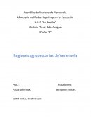 Regiones agropecuarias de venezuela