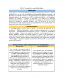 Bioseguridad y Seguridad Biologica