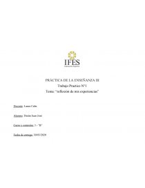 PROCESOS REFLEXIVOS SOBRE LA SOCIO- CONSTRUCCIÓN, EN EL ÁREA DE LA PRÁCTICA PROFESIONAL. Página 1
