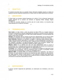 REPORTE DE SERVIDORES Y PLATAFORMAS. Página 3