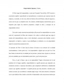 Ensayo sobre el emprendimiento