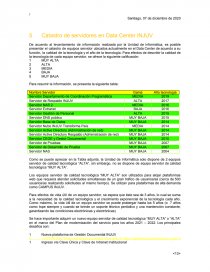 REPORTE DE SERVIDORES Y PLATAFORMAS. Página 6