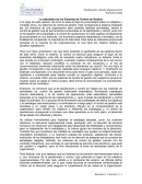 La naturaleza de los Sistemas de Control de Gestión-El comportamiento de las organizaciones