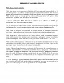 Deporte y valores éticos