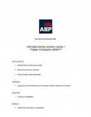 Trabajo Investigativo BREXIT