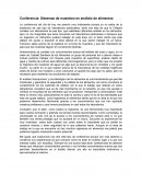 Conferencia: Sistemas de muestreo en análisis de alimentos