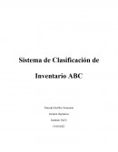 Sistema de Clasificación de Inventario ABC