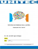 PORTAFOLIO DE EVIDENCIAS PARA LA MATERIA “Comunicación Oral y Escrita”