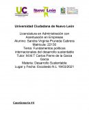 Fundamentos políticos internacionales del desarrollo sustentable