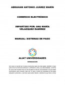 MANUAL: SISTEMAS DE PAGO