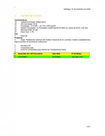 REPORTE DE SERVIDORES Y PLATAFORMAS. Página 11