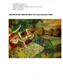 Edgar Degas- las cuatro bailarinas