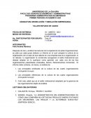 Análisis de la empresa Pedro y gloria