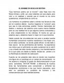 EL SENTIDO DE VIDA. EL HOMBRE EN BUSCA DE SENTIDO