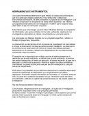 HERRAMIENTAS E INSTRUMENTOS