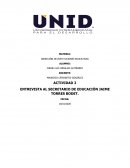 ENTREVISTA A JAIME TORRES B.