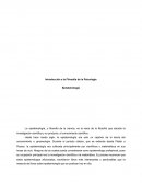 Introducción a la Filosofía de la Psicología.Resumen de Epistemologia