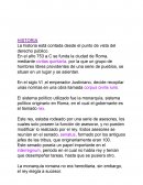 DERECHO ROMANO HISTORIA